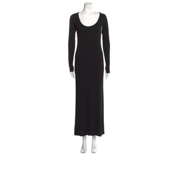 Hatch Scoop Neck Long Dress Size: Petite Maternity fit regular small/medium - Picture 1 of 7